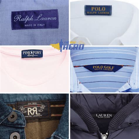 etichette ralph lauren|ralph lauren color label meaning.